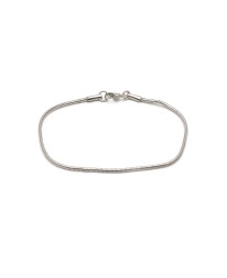 ΒΡΑΧΙΟΛΙ ΑΛΥΣΙΔΑ TINY SNAKE ΑΣΗΜΙ Βραχιόλια Χεριού
