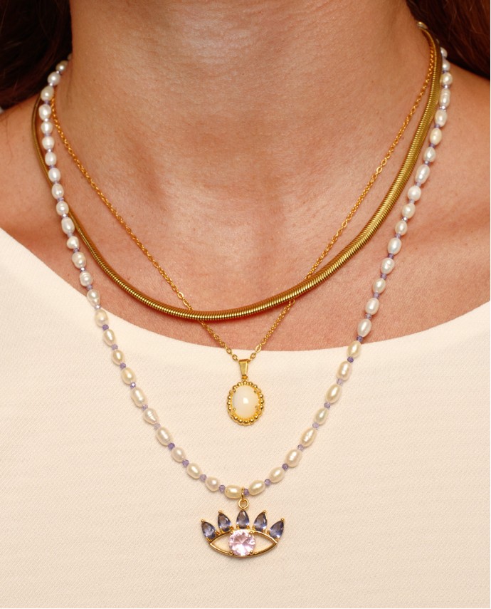 ΚΟΛΙΕ CHIC SNAKE CHAIN 