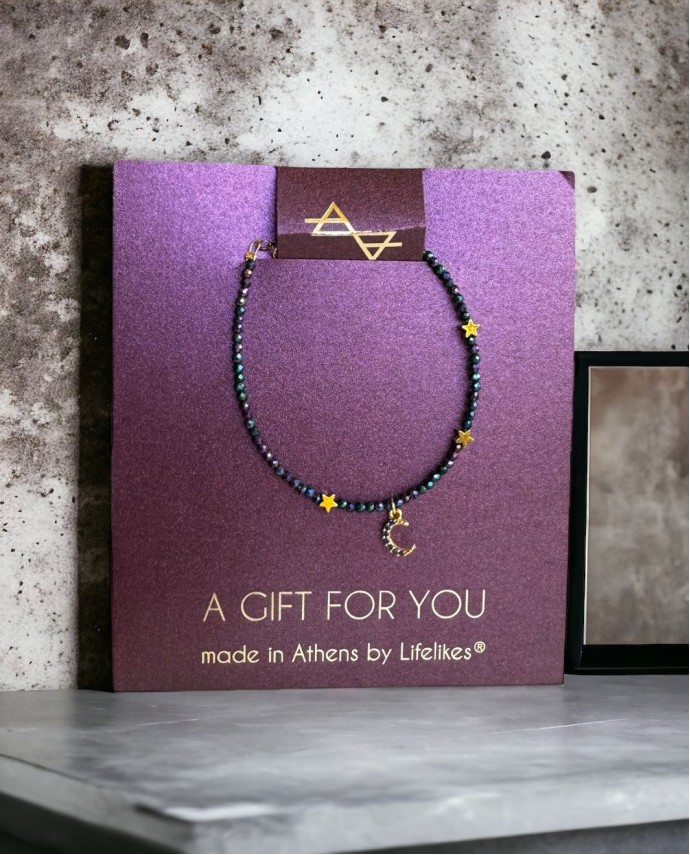 A GIFT FOR YOU - ΦΕΓΓΑΡΙ ΜΕ ΖΙΡΓΚΟΝ ΒΡΑΧΙΟΛΙ 