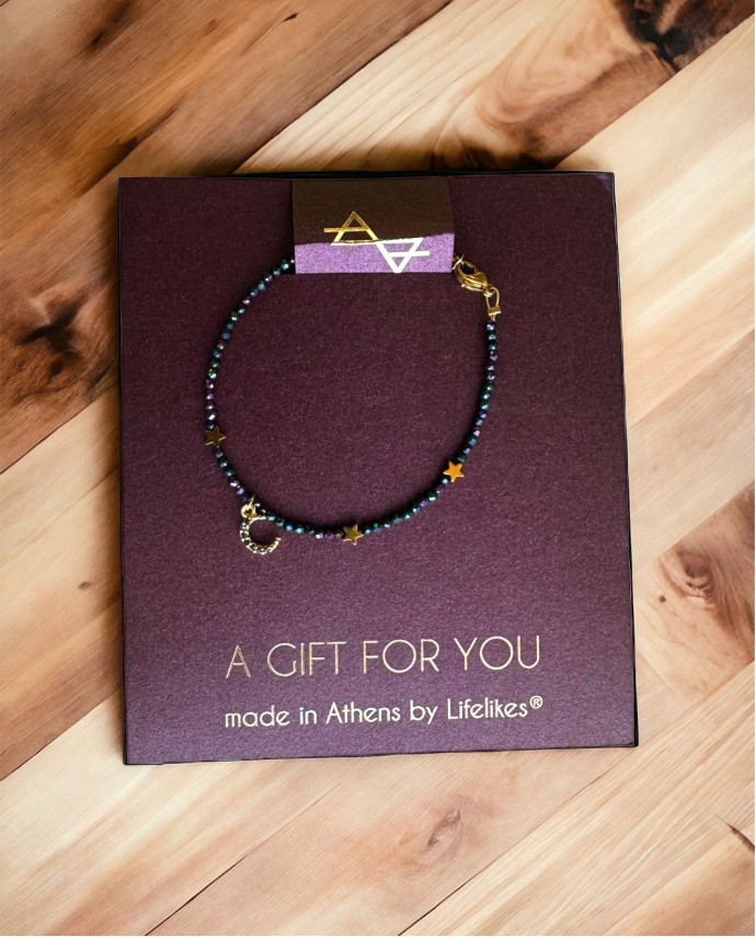 A GIFT FOR YOU - ΦΕΓΓΑΡΙ ΜΕ ΖΙΡΓΚΟΝ ΒΡΑΧΙΟΛΙ 