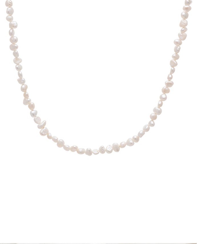 ΚΟΛΙΕ WHITE RAW PEARL S ΧΡΥΣΟ ΛΕΥΚΟ