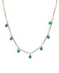 ΟΛΙΕ EMERALD GREEN DOTS (7 DROPS) ΧΡΥΣΟ ΠΡΑΣΙΝΟ Κοσμήματα