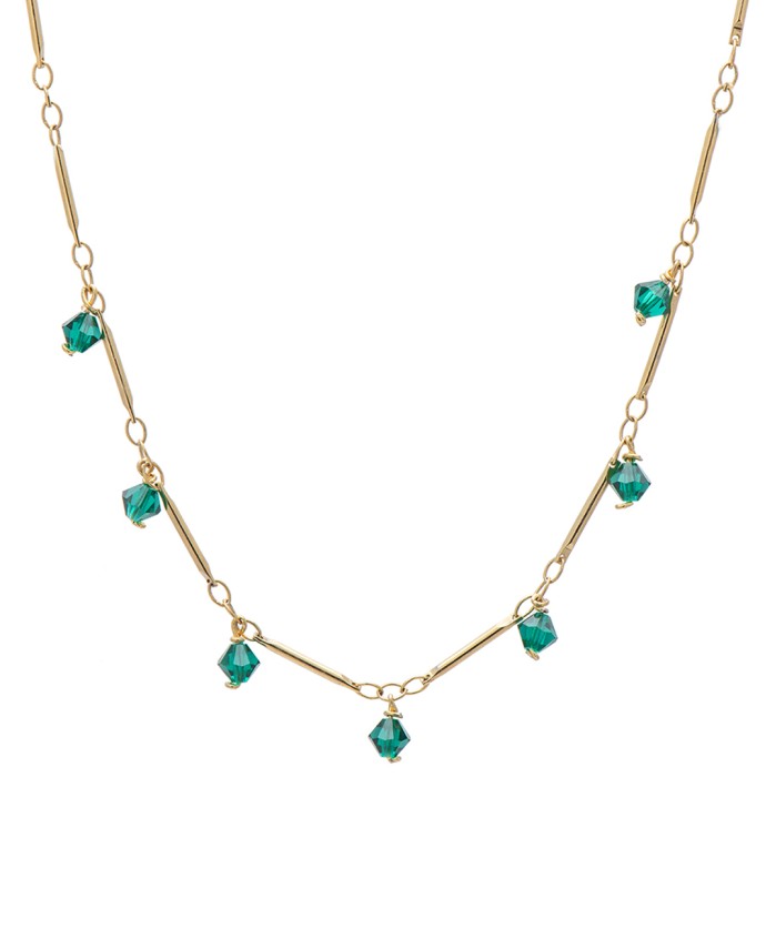 ΟΛΙΕ EMERALD GREEN DOTS (7 DROPS) ΧΡΥΣΟ ΠΡΑΣΙΝΟ Κοσμήματα