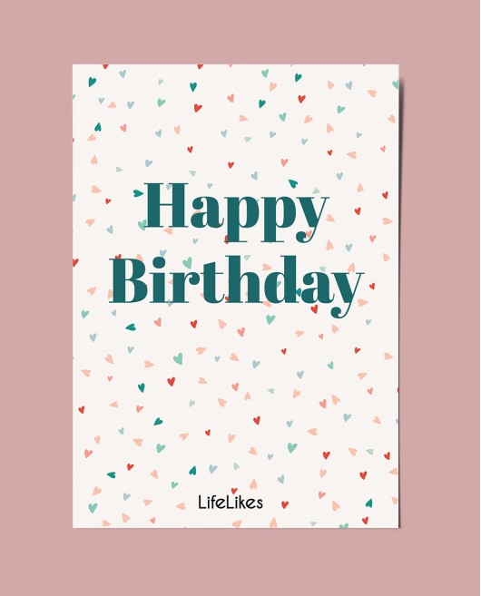 ΕΥΧΕΤΗΡΙΑ ΚΑΡΤΑ "HAPPY BIRTHDAY" Δώρα