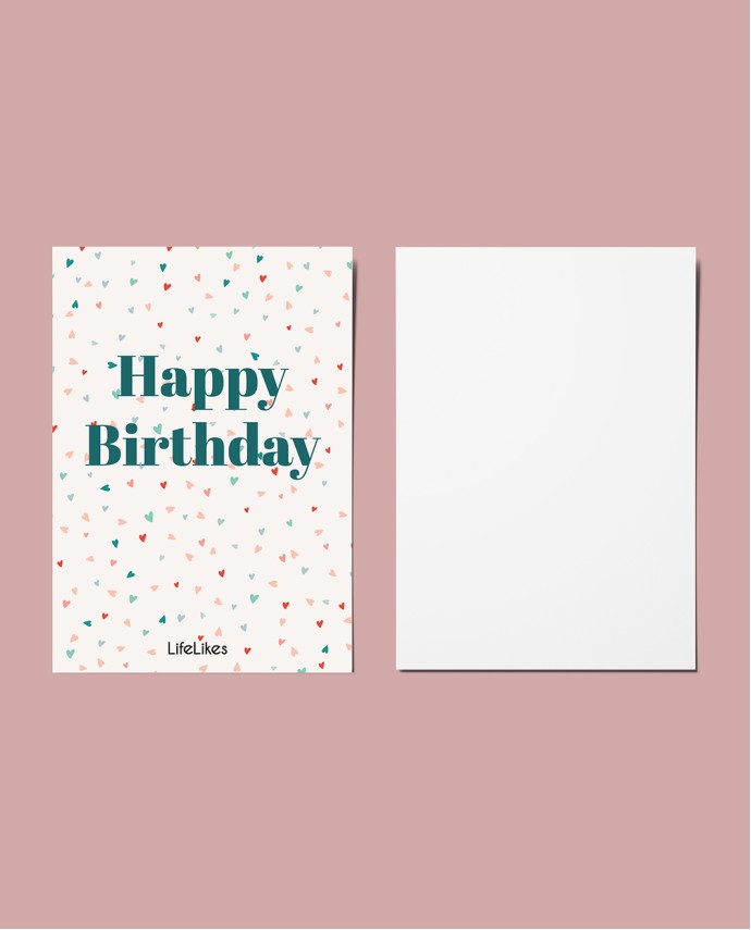 ΕΥΧΕΤΗΡΙΑ ΚΑΡΤΑ "HAPPY BIRTHDAY" Δώρα