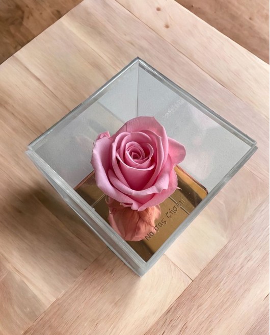 FOREVER ROSE "ΝΑ ΣΑΣ ΖΗΣΕΙ" ΡΟΖ Σπίτι & Γραφείο