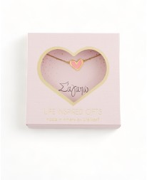 GIFT BOX "Σ' ΑΓΑΠΩ" ΚΟΛΙΕ ΚΑΡΔΙΑ ΣΜΑΛΤΟ ΡΟΖ Gift Boxes
