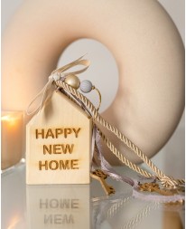 ΕΠΙΤΡΑΠΕΖΙΟ ΓΟΥΡΙ ΣΠΙΤΑΚΙ ΚΡΕΜΑΣΤΟ HAPPY NEW HOME Γούρια