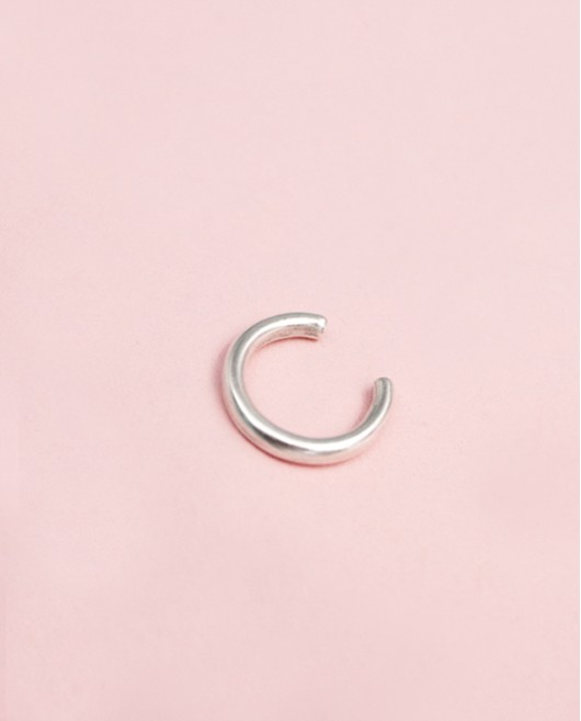 ΣΚΟΥΛΑΡΙΚΙ EAR CUFF MINIMAL ΑΣΗΜΙ Σκουλαρίκια