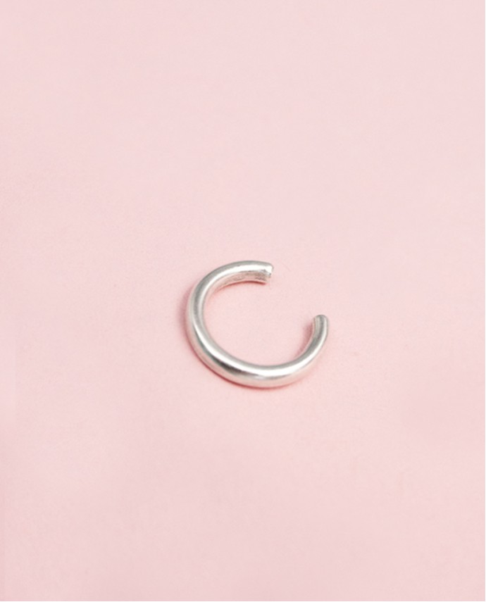 ΣΚΟΥΛΑΡΙΚΙ EAR CUFF MINIMAL ΑΣΗΜΙ Σκουλαρίκια