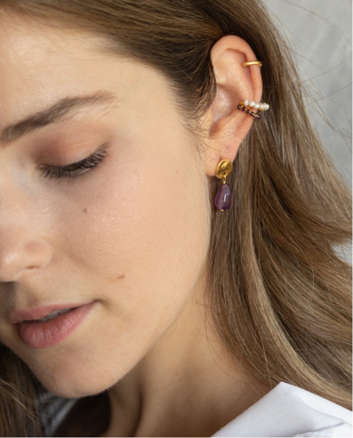 ΣΚΟΥΛΑΡΙΚΙ EAR CUFF MINIMAL ΧΡΥΣΟ Σκουλαρίκια