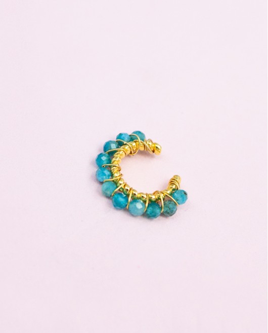 ΣΚΟΥΛΑΡΙΚΙ EAR CUFF ΤΥΡΚΟΥΑΖ Σκουλαρίκια