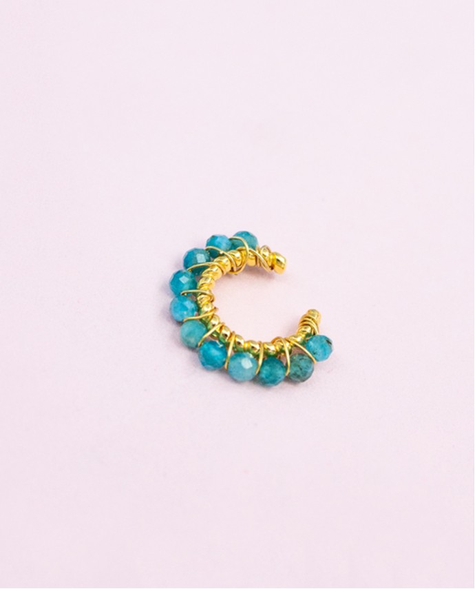 ΣΚΟΥΛΑΡΙΚΙ EAR CUFF ΤΥΡΚΟΥΑΖ Σκουλαρίκια