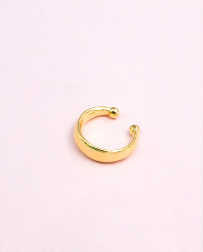 ΣΚΟΥΛΑΡΙΚΙΑ EAR CUFF DOTS ΧΡΥΣΟ Σκουλαρίκια