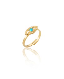 ΔΑΧΤΥΛΙΔΙ EYE ROOTS LIGHT BLUE Κοσμήματα