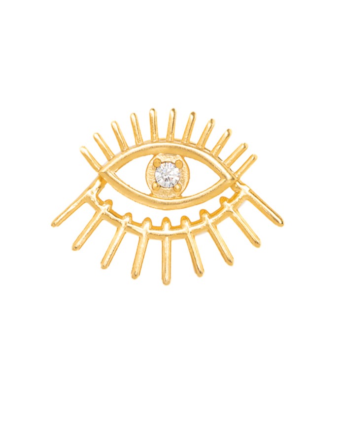 ΣΚΟΥΛΑΡΙΚΙΑ EYE -D ΧΡΥΣΟ Σκουλαρίκια