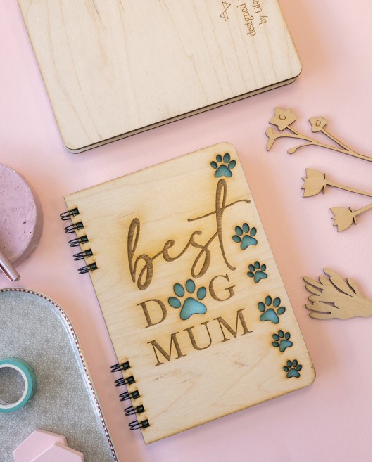 ΞΥΛΙΝΗ ΑΤΖΕΝΤΑ BEST DOG MUM Σπίτι & Γραφείο