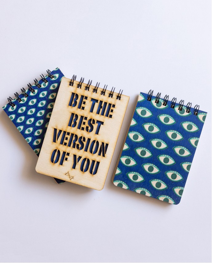 ΞΥΛΙΝΟ ΜΠΛΟΚΑΚΙ BE THE BEST VERSION OF YOU Σπίτι & Γραφείο