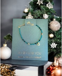 A GIFT FOR YOU - ΜΑΤΙ ΠΡΑΣΙΝΟ ΜΕ ΖΙΡΓΚΟΝ ΒΡΑΧΙΟΛΙ 