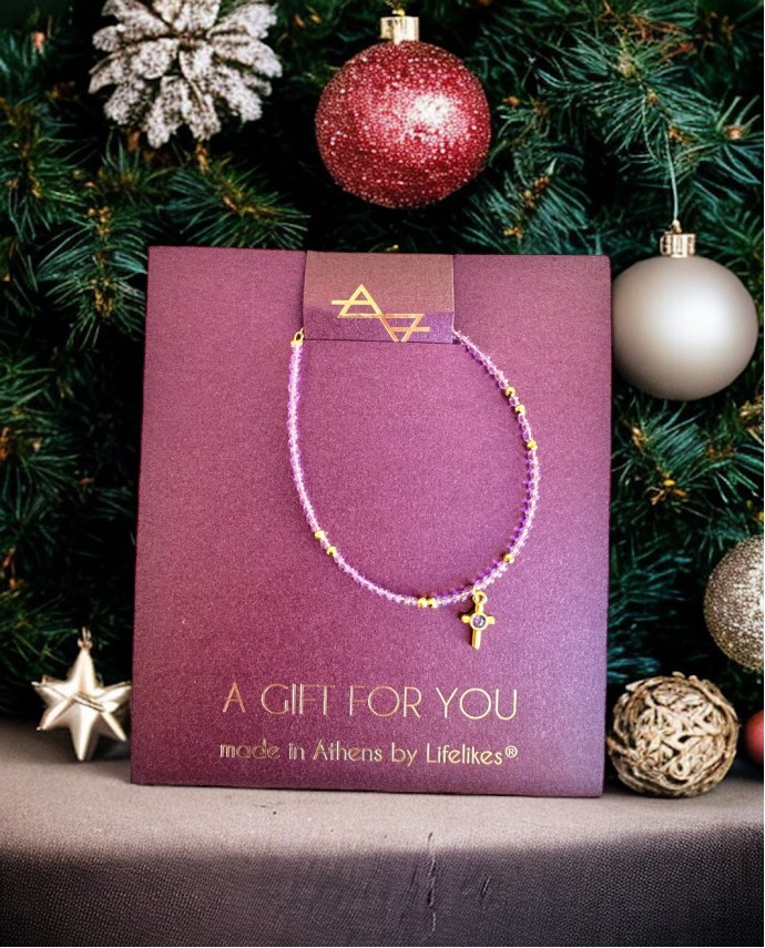 A GIFT FOR YOU - PURPLE CROSS 