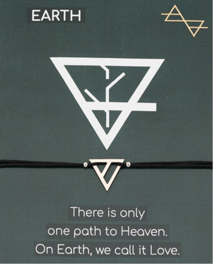 CHARM EARTH ΑΣΗΜΙ ΜΑΥΡΟ Άντρας