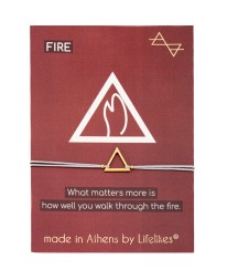 CHARM FIRE ΧΡΥΣΟ ΓΚΡΙ Άντρας