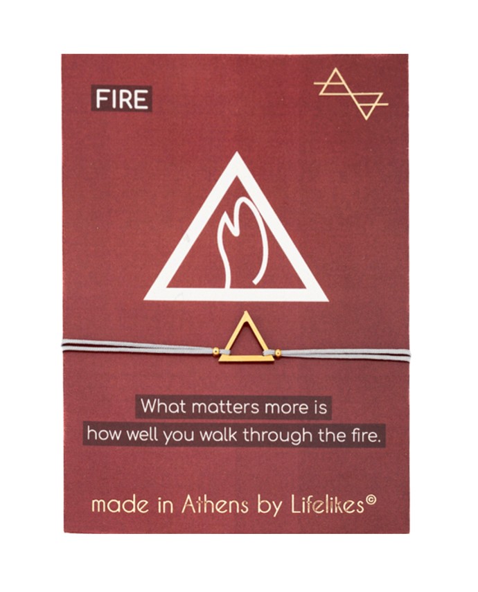CHARM FIRE ΧΡΥΣΟ ΓΚΡΙ Άντρας