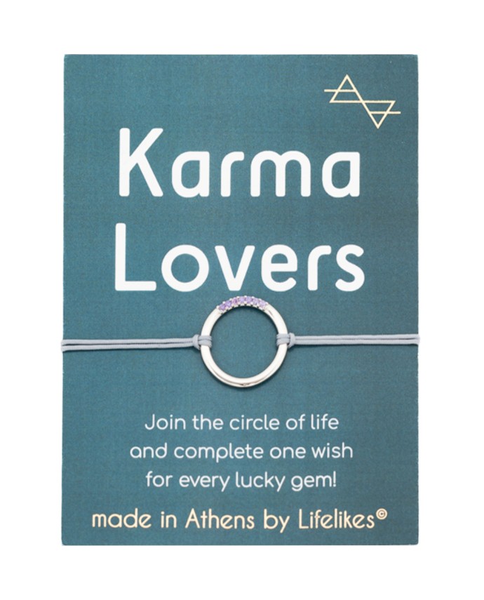 CHARM KARMA LOVERS ΑΣΗΜΙ ΜΕ ΜΩΒ ΖΙΡΓΚΟΝ 