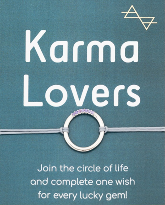 CHARM KARMA LOVERS ΑΣΗΜΙ ΜΕ ΜΩΒ ΖΙΡΓΚΟΝ 