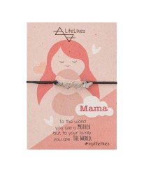 CHARM MAMA ΠΕΤΑΛΟΥΔΑ ΑΣΗΜΙ ΜΑΥΡΟ Μαμά