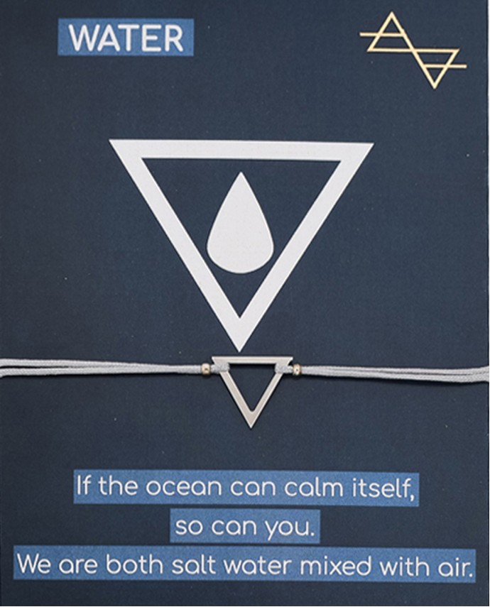 CHARM WATER ΑΣΗΜΙ ΓΚΡΙ Άντρας
