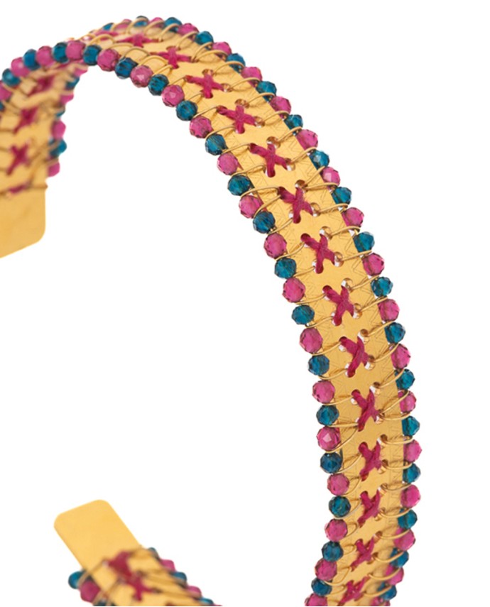 ΒΡΑΧΙΟΛΙ KEDIMA MOSAICO FUCHSIA Βραχιόλια Χεριού