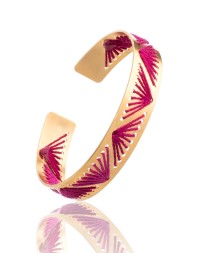 ΒΡΑΧΙΟΛΙ VENTALIA KEDIMA ΧΡΥΣΟ FUCHSIA Βραχιόλια Χεριού