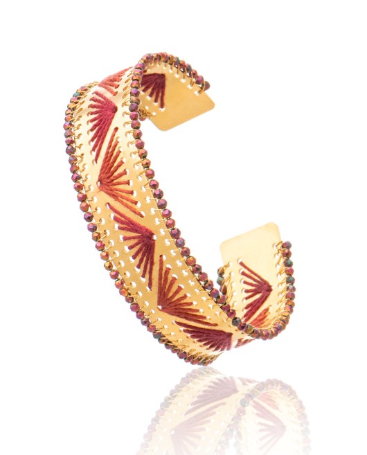 ΒΡΑΧΙΟΛΙ ZIRCONIA NUFARO RED RUST Βραχιόλια Χεριού