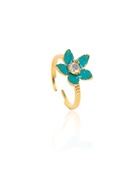 ΔΑΧΤΥΛΙΔΙ MINI FLORET ΒΕΡΑΜΑΝ ΧΡΥΣΟ Κοσμήματα
