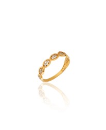 ΔΑΧΤΥΛΙΔΙ ZIRCON MATI SEIRE WHITE Δαχτυλίδια
