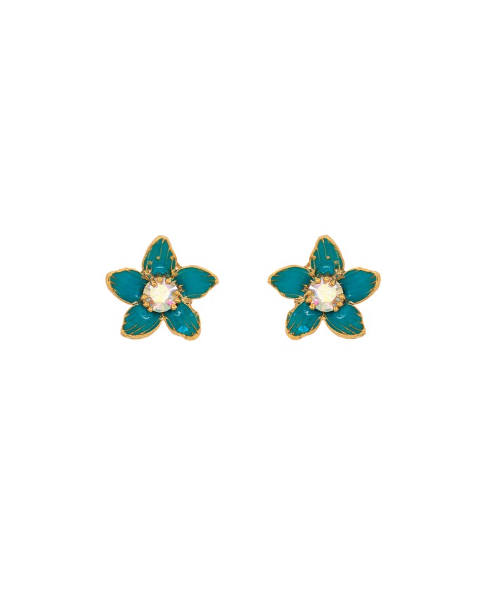 ΣΚΟΥΛΑΡΙΚΙΑ MINI FLORET ΒΕΡΑΜΑΝ ΧΡΥΣΟ Σκουλαρίκια