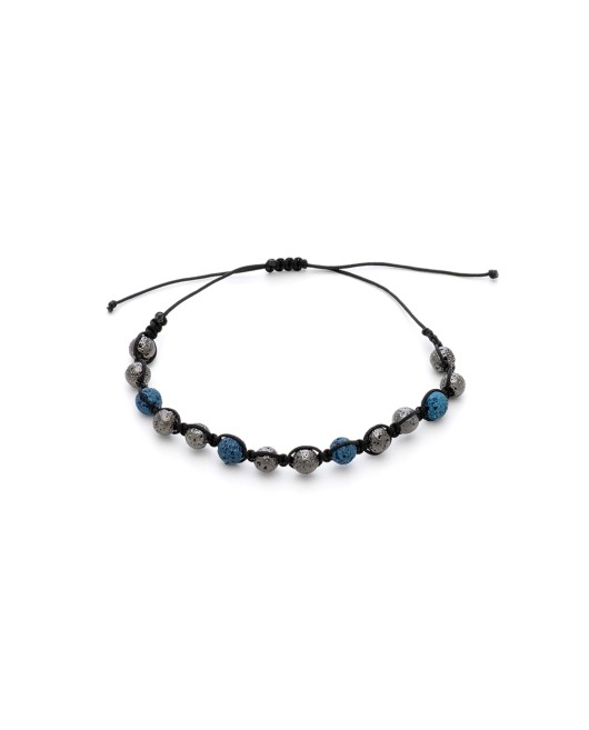 ΑΝΔΡΙΚΟ ΒΡΑΧΙΟΛΙ LAVA METAL & BLUE Ανδρικά