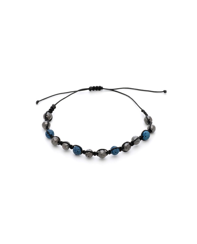 ΑΝΔΡΙΚΟ ΒΡΑΧΙΟΛΙ LAVA METAL & BLUE Ανδρικά