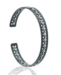 ΑΝΔΡΙΚΟ ΒΡΑΧΙΟΛΙ ZIG ZAG KEDIMA BLACK Ανδρικά