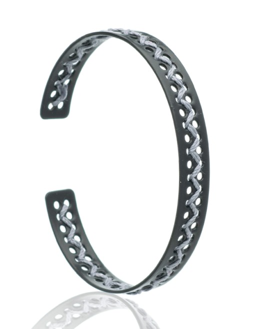 ΑΝΔΡΙΚΟ ΒΡΑΧΙΟΛΙ ZIG ZAG KEDIMA BLACK Ανδρικά