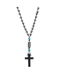 ΡΟΖΑΡΙΟ ΣΤΑΥΡΟΣ TURQUOISE SQUARE Ανδρικά