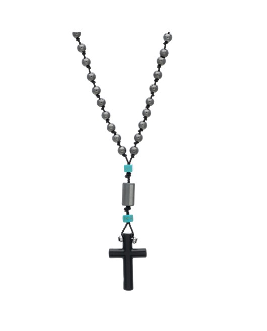 ΡΟΖΑΡΙΟ ΣΤΑΥΡΟΣ TURQUOISE SQUARE Ανδρικά
