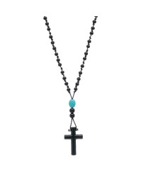 ΡΟΖΑΡΙΟ ΣΤΑΥΡΟΣ TURQUOISE ΟΝΥΧΑΣ Ανδρικά