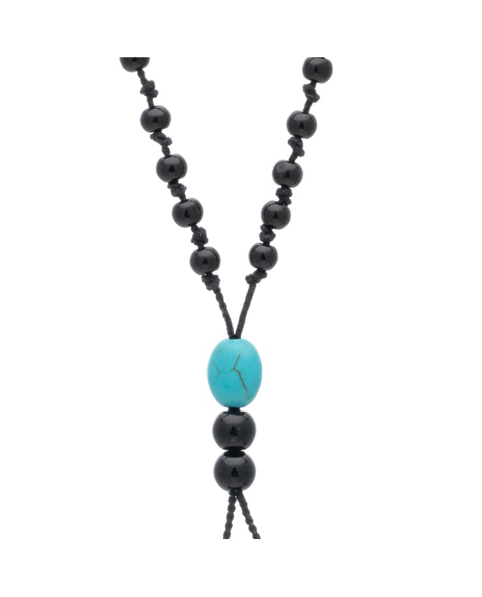 ΡΟΖΑΡΙΟ ΣΤΑΥΡΟΣ TURQUOISE ΟΝΥΧΑΣ Ανδρικά