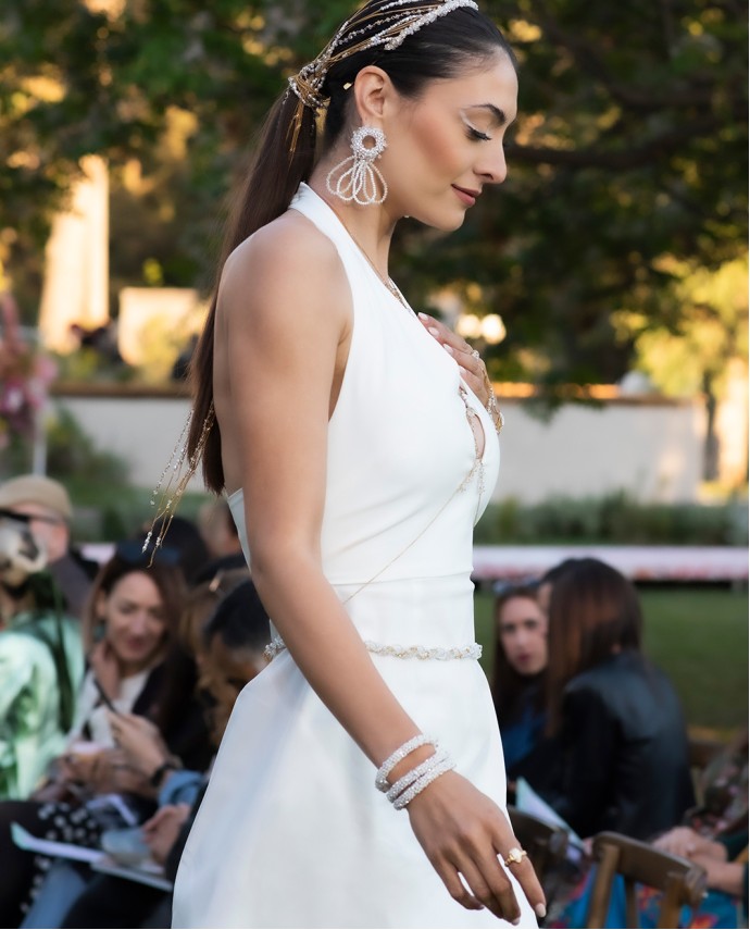 ΣΚΟΥΛΑΡΙΚΙΑ GLAM LILIBET ΛΕΥΚΟ ΧΡΥΣΟ Γάμος