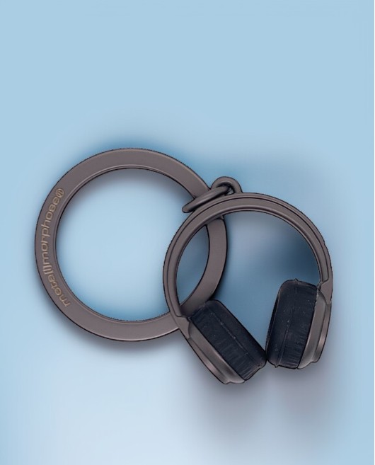 Μπρελόκ Μεταλλίκο Headphone