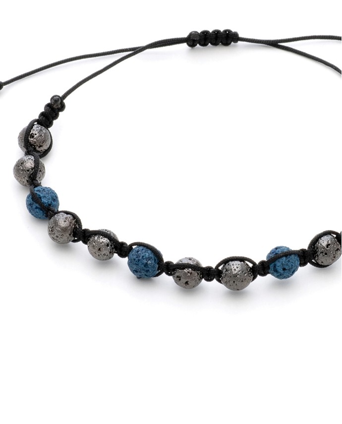ΑΝΔΡΙΚΟ ΒΡΑΧΙΟΛΙ LAVA METAL & BLUE Ανδρικά