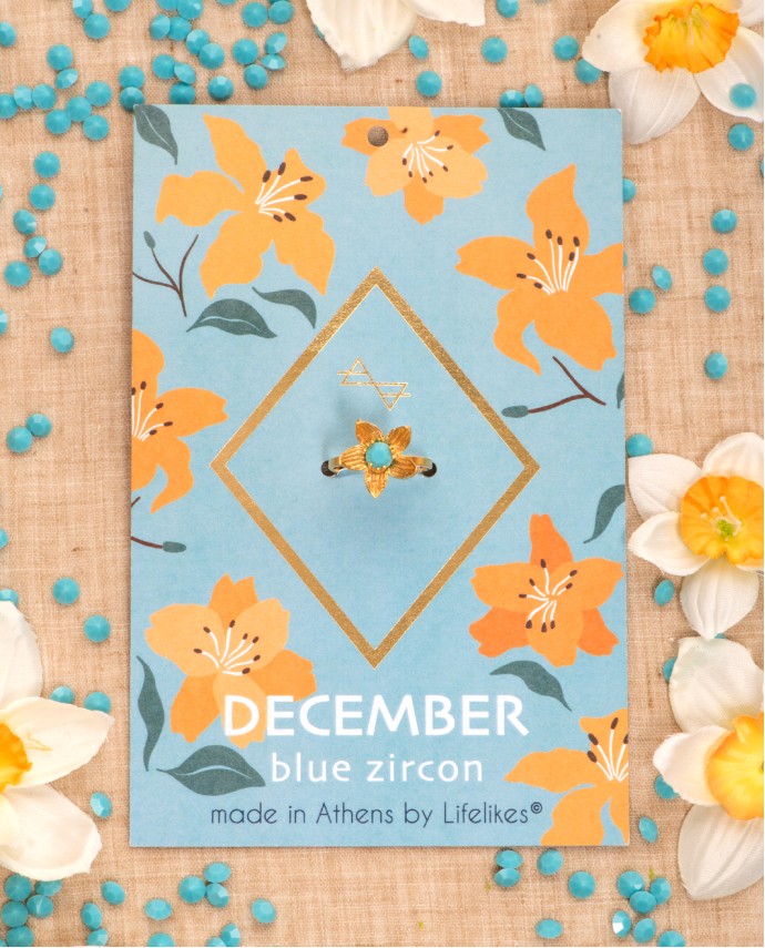 ΔΑΧΤΥΛΙΔΙ BIRTHSTONE DECEMBER Κοσμήματα