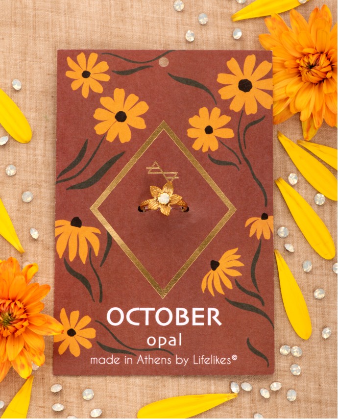 ΔΑΧΤΥΛΙΔΙ BIRTHSTONE OCTOBER Κοσμήματα